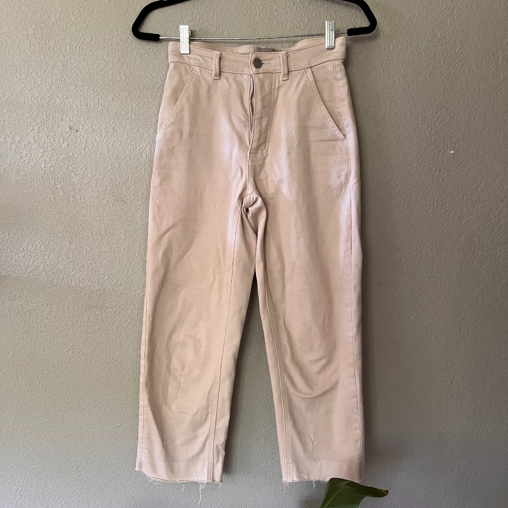 Everlane Way High Capris - Raw Hem